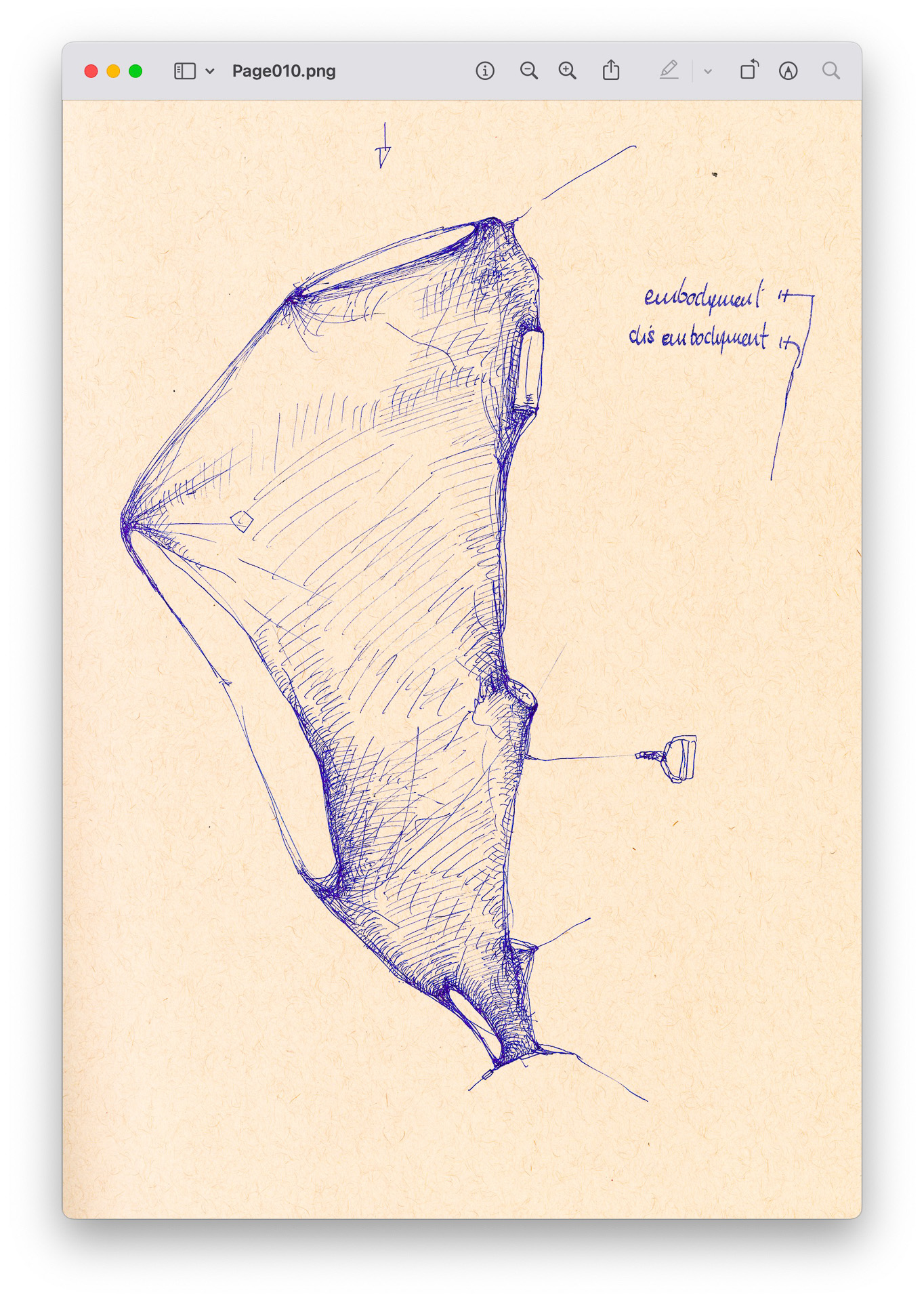 drawings made with simple lines