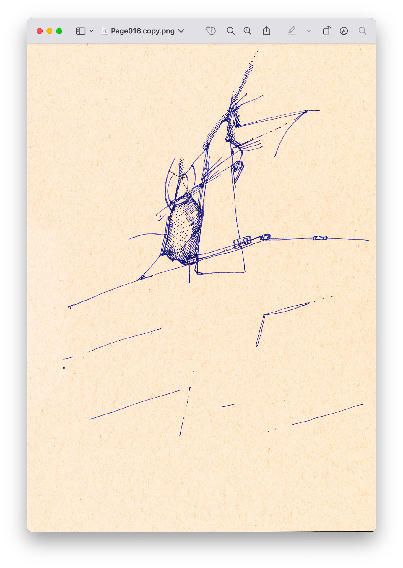 drawings made with simple lines