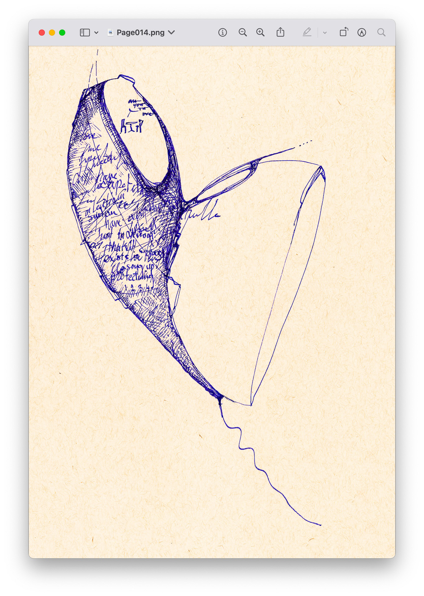 drawings made with simple lines